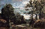 John Constable A Lane near Flatford Germany oil painting artist